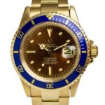 Rolex Submariner 1680/8 Tropical Dial yellow gold 40mm Mens Watch