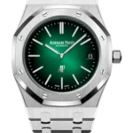 A&P ROYAL OAK ¡°JUMBO¡± Smoked Green Dial 39mm
