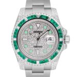 Rolex Submariner Date 116610LN Custom Diamond Stainless Steel 40MM Mens Watch