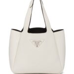 Medium leather tote