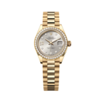 Rolex Lady-Datejust 31mm 279138RBR Silver Dial President Bracelet Watch