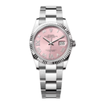 Rolex Datejust 36mm 126234 Pink Roman Dial Oyster Stainless Steel