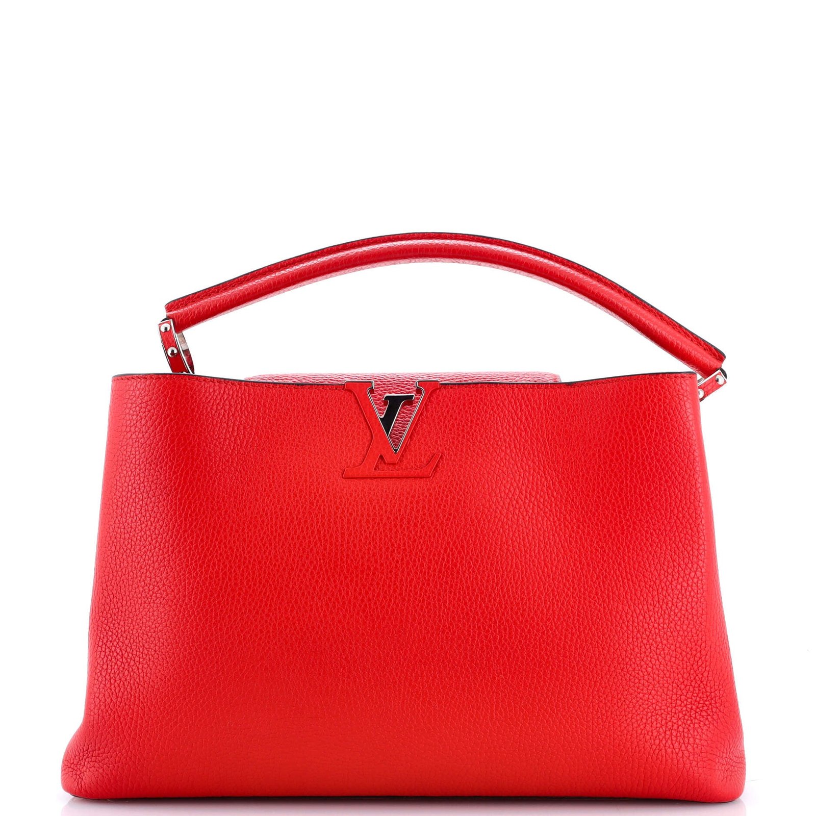 351486-2-20Louis-20Vuitton-20Capucines-20Bag-20Leather-20MM-2D-0002 Capucines Bag Leather MM - Image 1