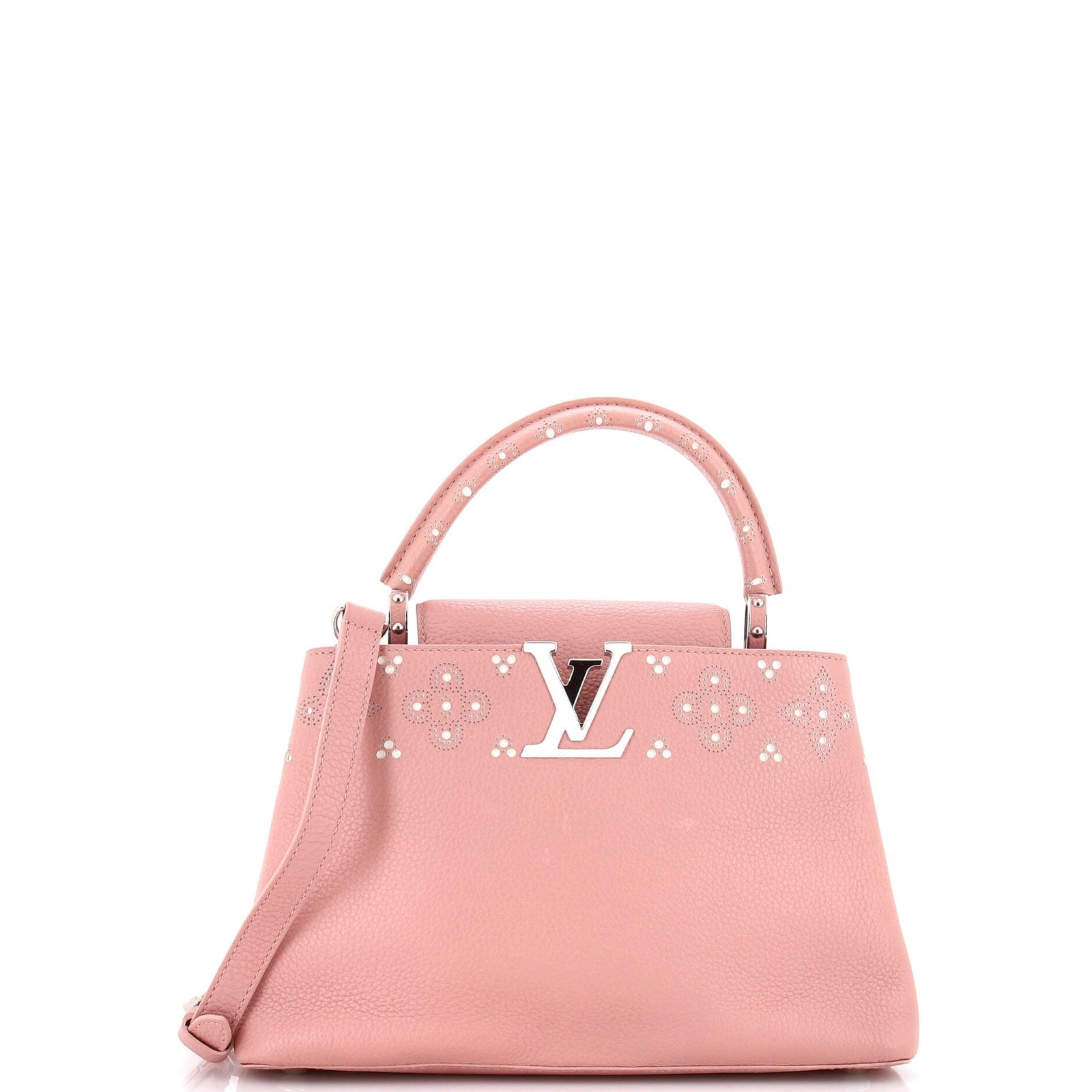 372306-4-20Louis-20Vuitton-20Capucines-20Bag-20Limited-20Edition-20Sweet-20Brogues-20Leather-20PM-2D-0002 Capucines Bag Limited Edition Sweet Brogues Leather PM - Image 1