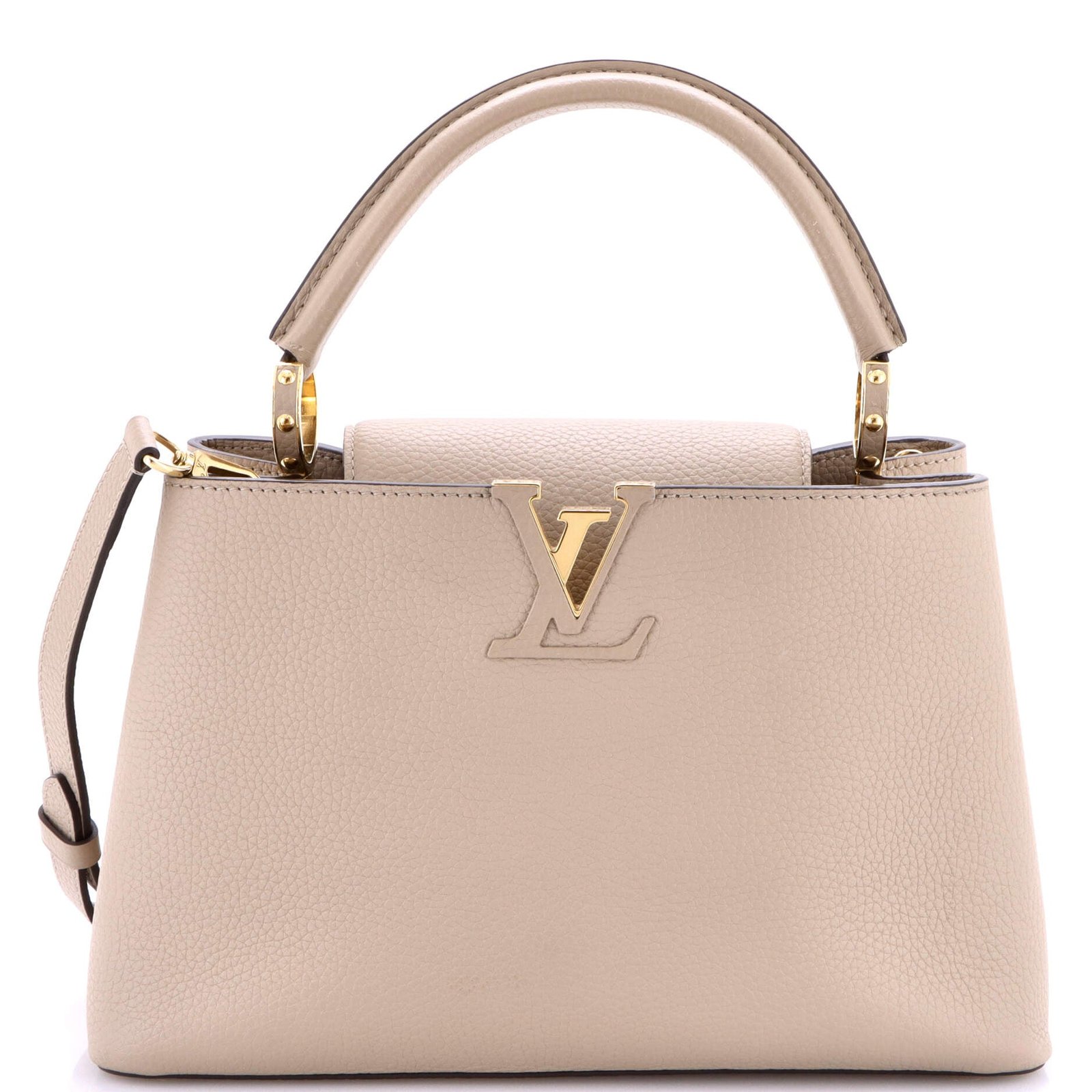 373805-4-20Louis-20Vuitton-20Capucines-20Bag-20Leather-20MM-2D-0002 Capucines Bag Leather MM - Image 1