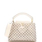 Capucines Bag Monogram Flower Laser Cut Leather BB