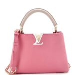 Braided Chain Capucines Bag Taurillion Leather BB