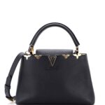 Capucines Bag Leather with Embellished Detail PM