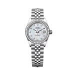 Rolex Lady-Datejust 31mm 279384RBR White Mother-of-Pearl Dial Oyster Bracelet
