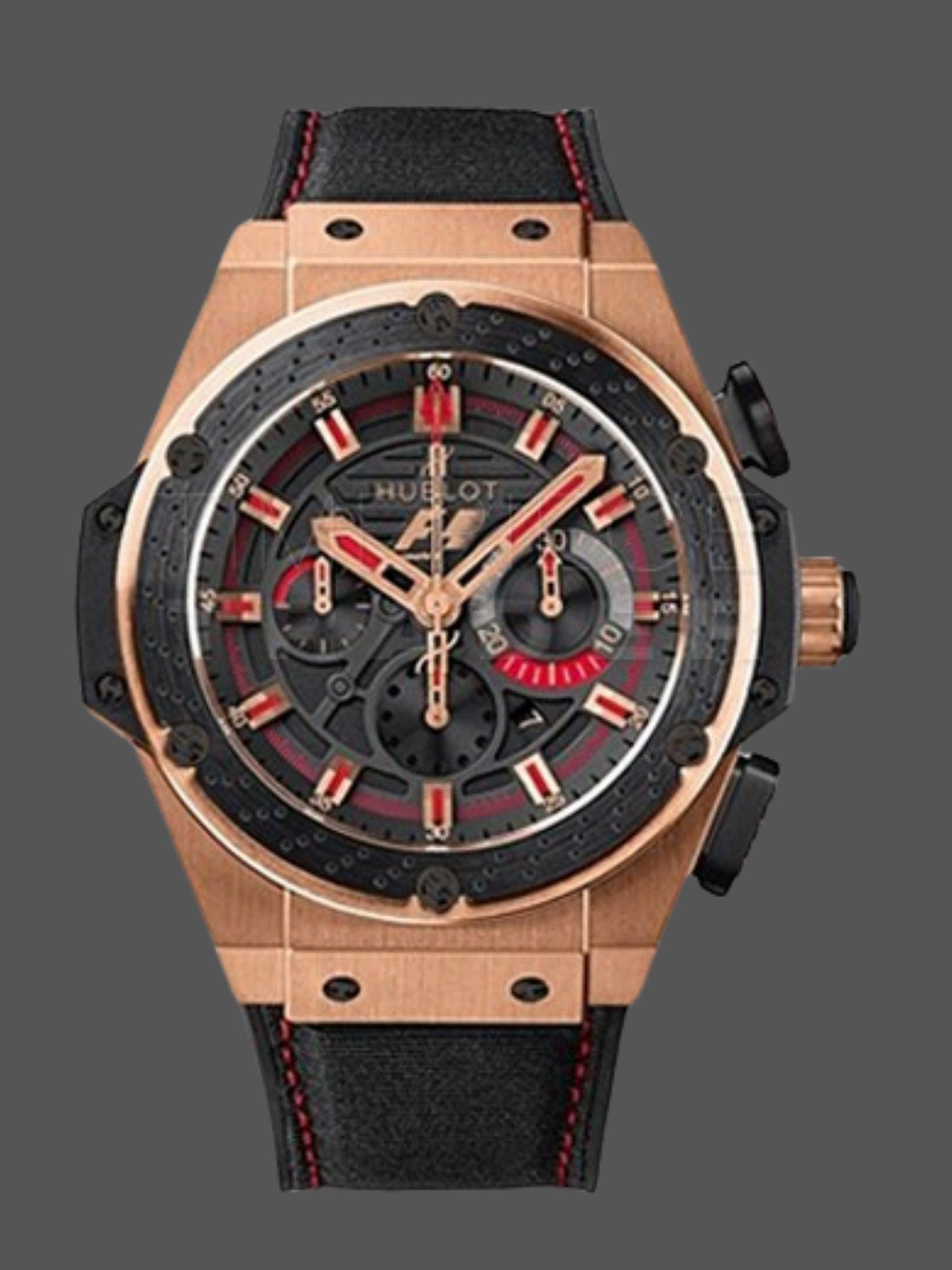 49b58b5ebb60a2f9e2fe06eac2adb8b6bf6136ba3d71cbd53f9f126128a5dca2 Hublot F1 King Power 703.OM.1138.NR.FMO10 48mm Men - Image 1