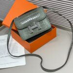Herm¨¨s Matte Alligator Constance 18/23