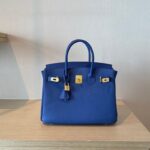 Herm¨¨s Togo Birkin 25/30/35 Dark Blue Bag