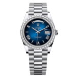 Rolex Day-Date 40mm 228396TBR-0042 Blue ombr¨¦ Roman Dial