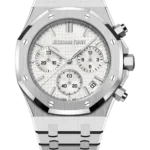 A&P ROYAL OAK Silver-Toned Dial CHRONOGRAPH 41mm