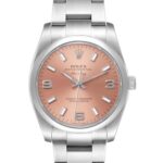 Rolex Oyster Perpetual Air-King 114200 Salmon Dial 34mm Unisex Watch