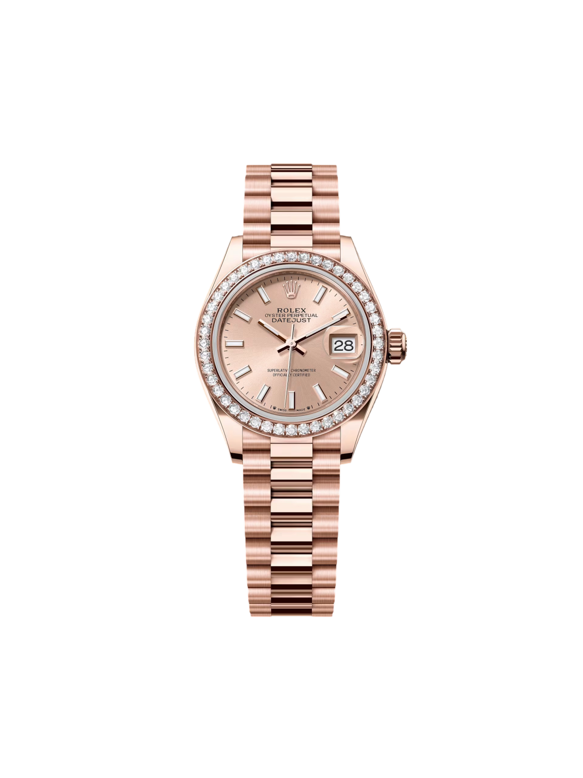 7bb563b23b78299b95dae5ac94de222b41ec8841bab919659ae0c028d428b02b Rolex Lady-Datejust 31mm 279135RBR Rose Dial Jubilee Bracelet - Image 1