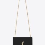 KATE MEDIUM TASSEL IN GRAIN DE POUDRE EMBOSSED LEATHER