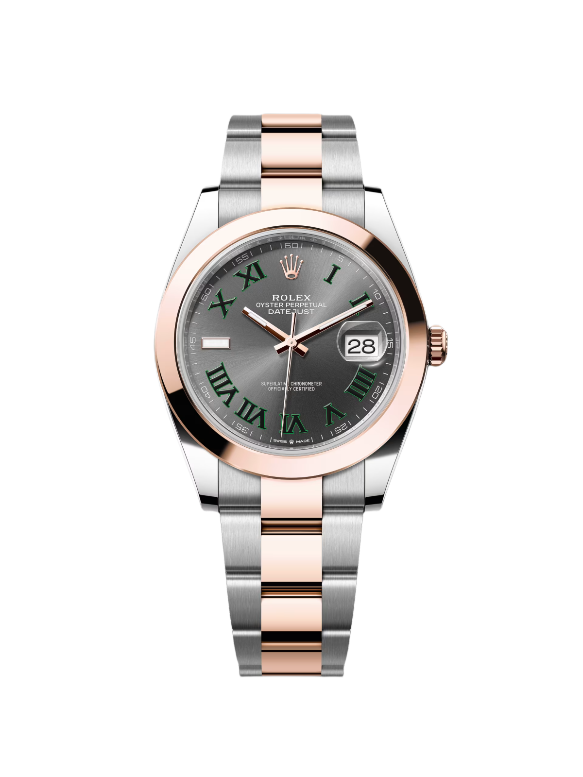 89e634fb9f83ba62a1444006d8e8643f8533eaf1bfd9af4ab5559b5a9a5d27ca Rolex Datejust 41mm 126301 Sundust Slate Roman Dial Oyster Bracelet - Image 1