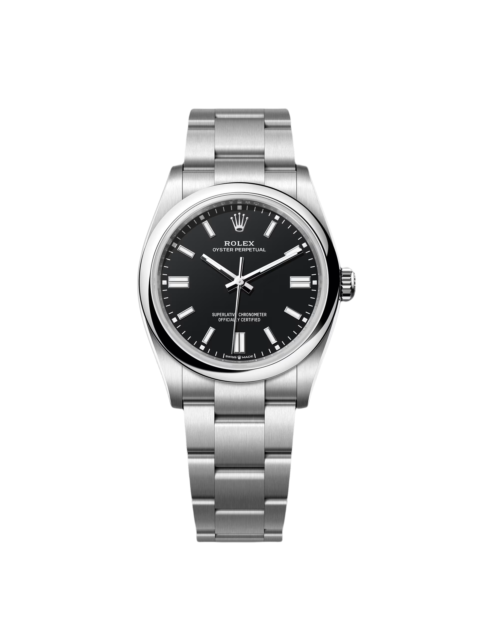 8f661c5df42d204e189bc024972b815cd8281cf0b3bfe6e4a9bbc66dab738559 Rolex Oyster Perpetual 36mm 126000-0014 Black Dial Oyster Stainless Steel Bracelet - Image 1