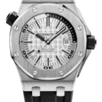 A&P OFFSHORE DIVER Siver-Toned Dial 42mm