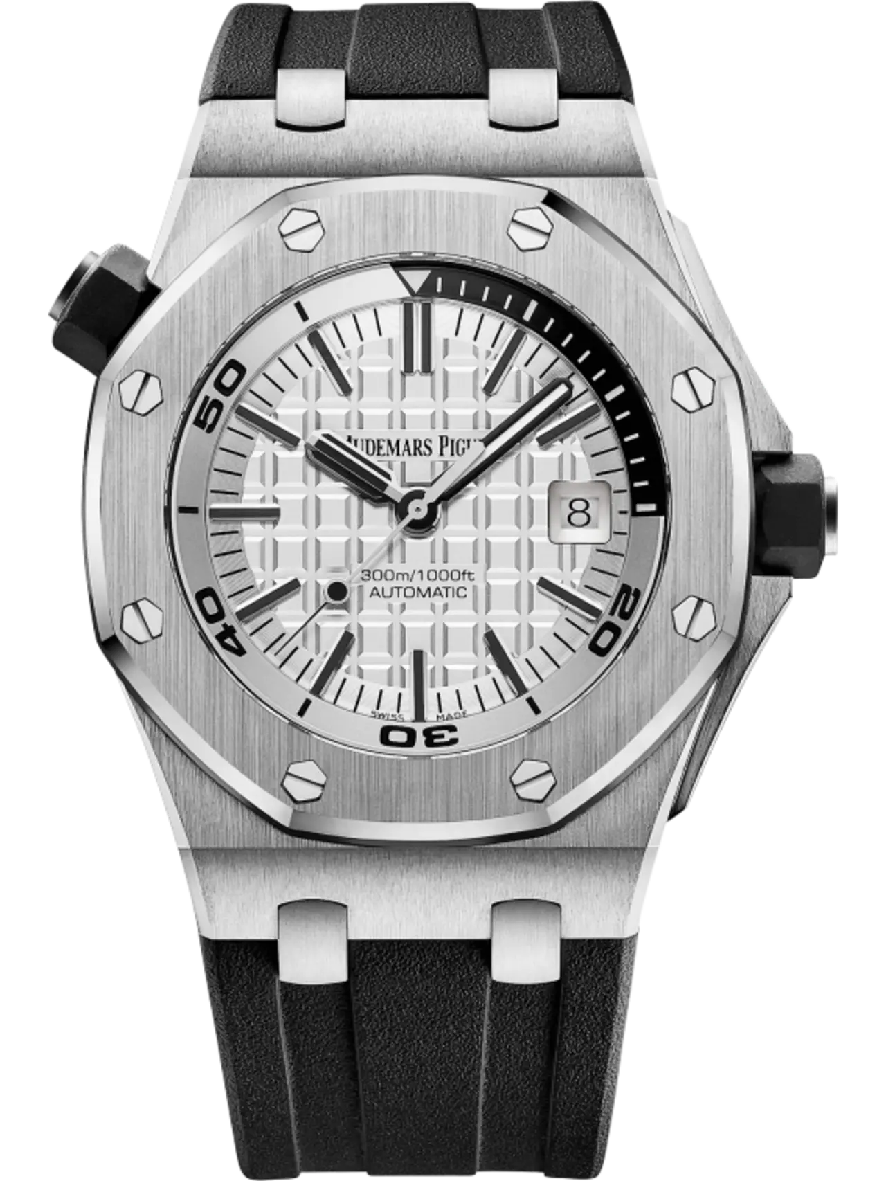 91bed5c8741c3b792e9ff9c9e1d0b5e9b918a8ac3b375be9c5e4b0a358044480 A&P OFFSHORE DIVER Siver-Toned Dial 42mm - Image 1