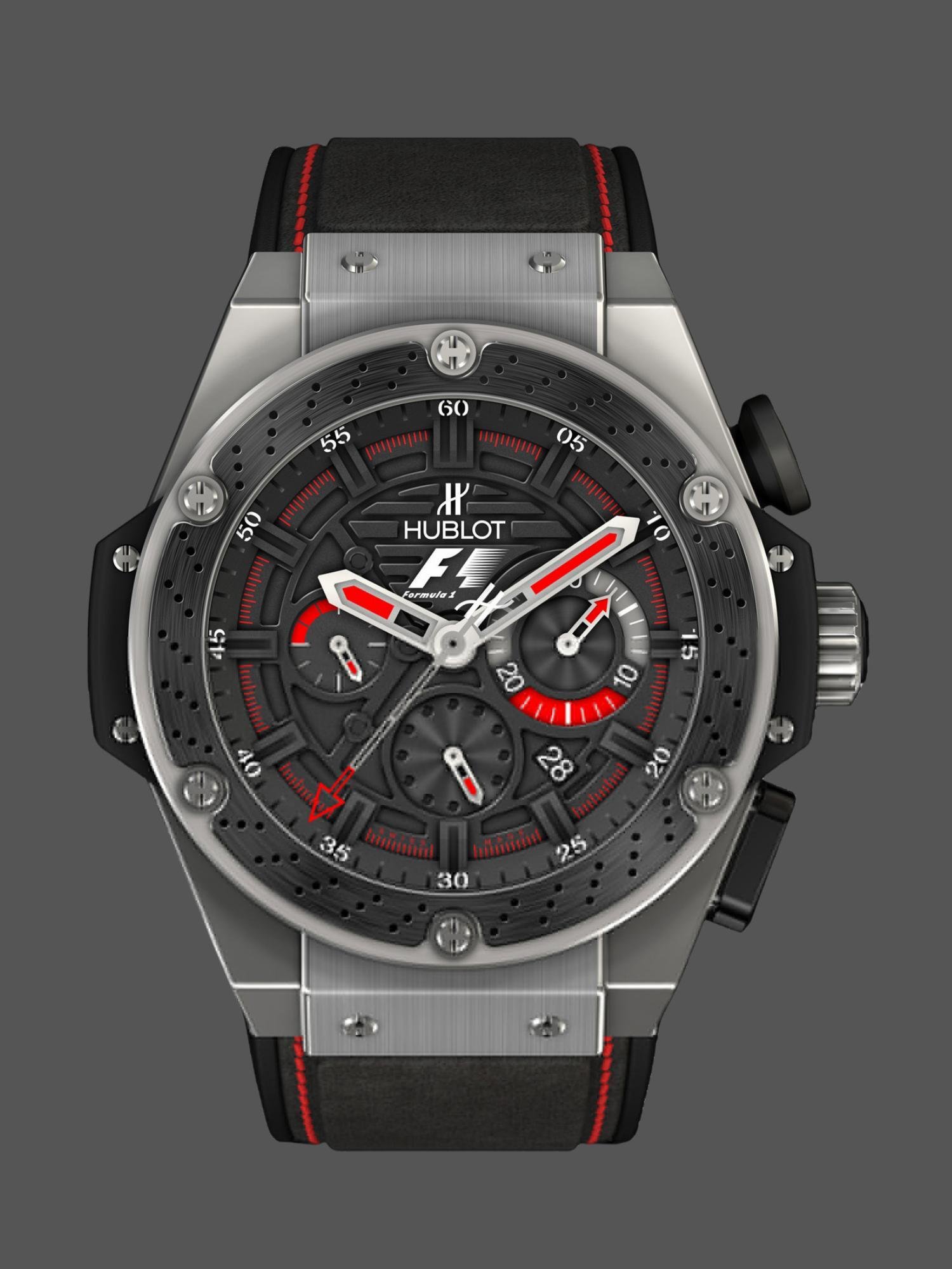 a357d1ae8ad02fa86d34180cfc370e113ed78ca79a604c4b1c70fd56163f7a32 Hublot F1 King Power 703.ZM.1123.NR.FMO10 48mm - Image 1