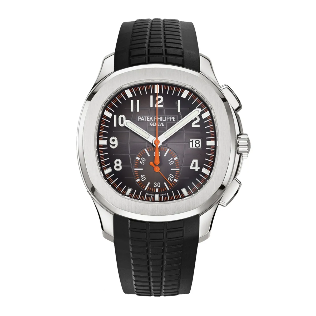 aaa56ba53df689de36587b5153099a8d-1 Aquanaut 5968A-001 Black Dial Chronograph 42.2 mm - Image 1