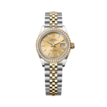 Rolex Lady-Datejust 31mm 279383RBR Champagne Dial Yellow Rolesor Oyster Bracelet