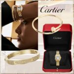 3-Piece Cartier Stack ¨C Panth¨¨re de Cartier Watch, Love Bracelet & Juste un Clou Bracelet
