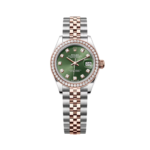 Rolex Lady-Datejust 31mm 279381RBR Green Diamond Dial Oyster Bracelet