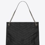 NIKI LARGE SHOPPING IN CRINKLED VINTAGE LEATHER