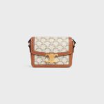 TEEN TRIOMPHE BAG in Triomphe Canvas and Calfskin