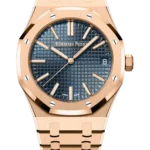 A&P ROYAL OAK Pink Gold ¡°Night Blue Cloud 50¡± Dial 41mm