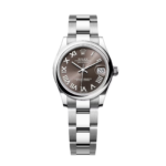 Rolex Datejust m278240-0015/0016 31mm Dark Grey Roman Domed Bezel Oyster Oystersteel