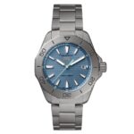 Tag Heuer Aquaracer Professional 200 Solargraph Titanium 40mm Mens Watch Blue WBP1182.BF0000