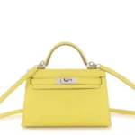 Herm¨¨s Lime Epsom Mini Kelly 20 II Palladium Hardware